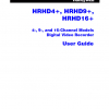 Honeywell HRHD4+,HRHD9+,HRHD16+ User Manual