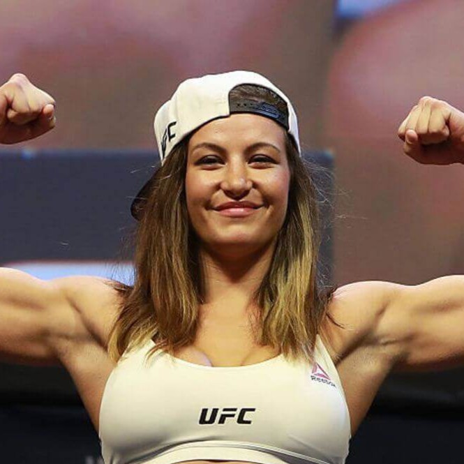 Miesha Tate - https://www.instagram.com/mieshatate/